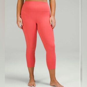 Lululemon Align High-Rise Pant with‎ Pockets 25" Pale Raspberry Size 10
